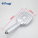 Ручний душ Frap F004, 3-режим, хром, фото 5