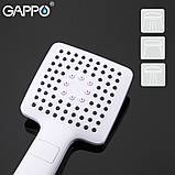 Ручний душ GAPPO G27, 3-режим, білий, фото 3