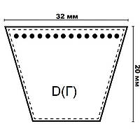 Ремень приводной D(Г)-4750 гост