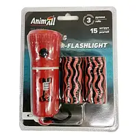 Диспенсер-ліхтарик AnimAll зі змінними пакетами, червоний
