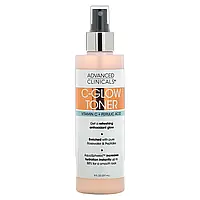 Advanced Clinicals, C-Glow Toner, Vitamin C + Ferulic Acid, 8 fl oz (237 ml)