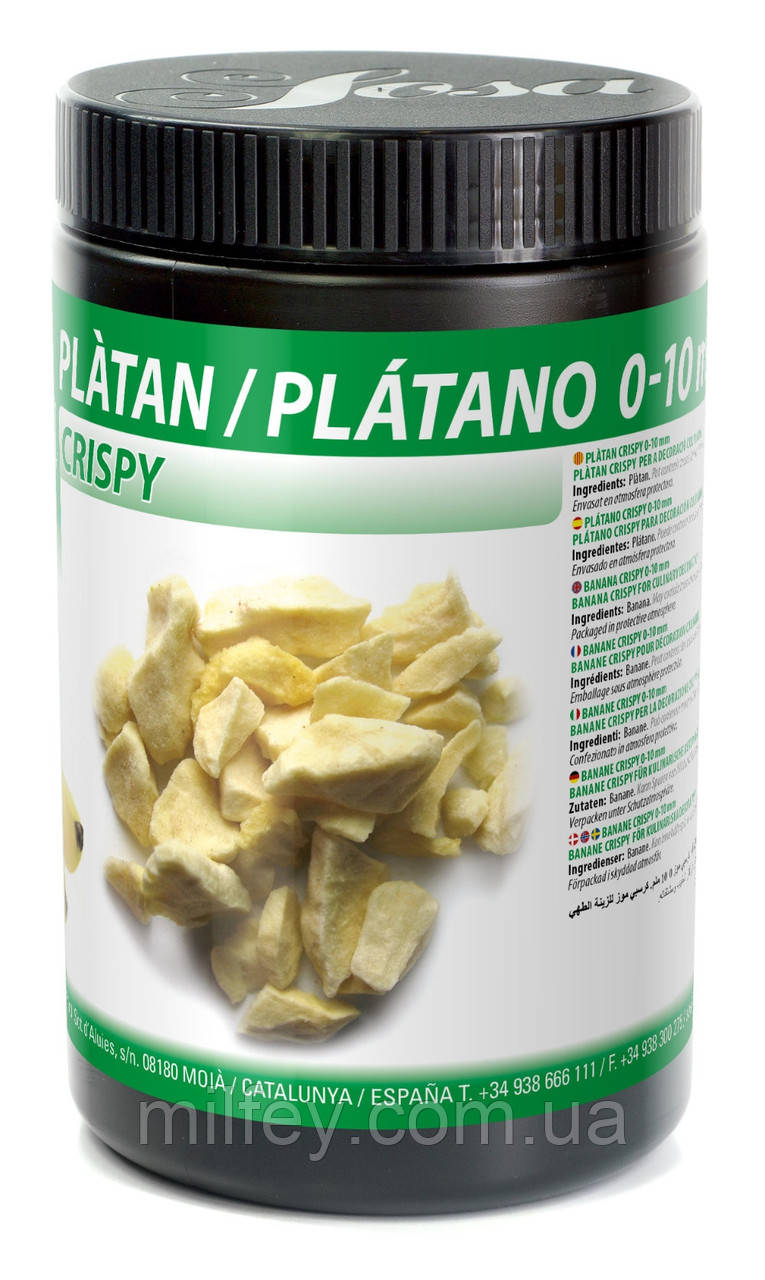 Кріспи Банан 0-10 мм, SOSA, 250 г, фото 1