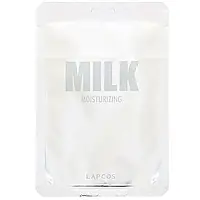 Lapcos, Milk Sheet Beauty Mask, Moisturizing, 1 Sheet, 1.01 fl oz (30 ml)