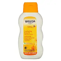 Weleda, Baby, Comforting Baby Oil, Calendula Extracts, 6.8 fl oz (200 ml)