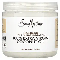 SheaMoisture, Head-To-Toe Nourishing Hydration, 100% Extra Virgin Coconut Oil, 15 fl oz (444 ml)