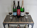 Стол-стелаж для вина LoftStyle -  106, фото 4
