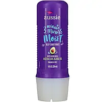 Aussie, 3 Minute Miracle Moist, кондиціонер для глибокого зволоження з авокадо та олією австралійськ ...