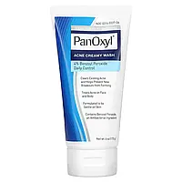 PanOxyl, Acne Creamy Wash, Benzoyl Peroxide 4% Daily Control, 6 oz (170 g)