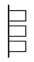 Полотенцесушитель Element Электрический 120x50