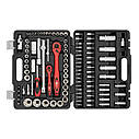 Набір інструментів Cr-V 1/2" і 1/4" 108 од. INTERTOOL ET-6108, фото 5