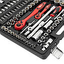 Набір інструментів Cr-V 1/2" і 1/4" 108 од. INTERTOOL ET-6108, фото 9