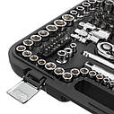 Набір інструментів 1/2" & 3/8" & 1/4", 171ед., Cr-V STORM INTERTOOL ET-8171, фото 8