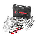 Набір інструментів 1/2" & 3/8" & 1/4", 219ед., Cr-V STORM INTERTOOL ET-8219, фото 5