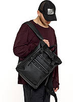 Рюкзак RollTop 0SHn чорний