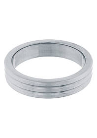 Металлическое эрекционное кольцо Steel Power Tools Ribbed Cockring 45 mm all Оригинал