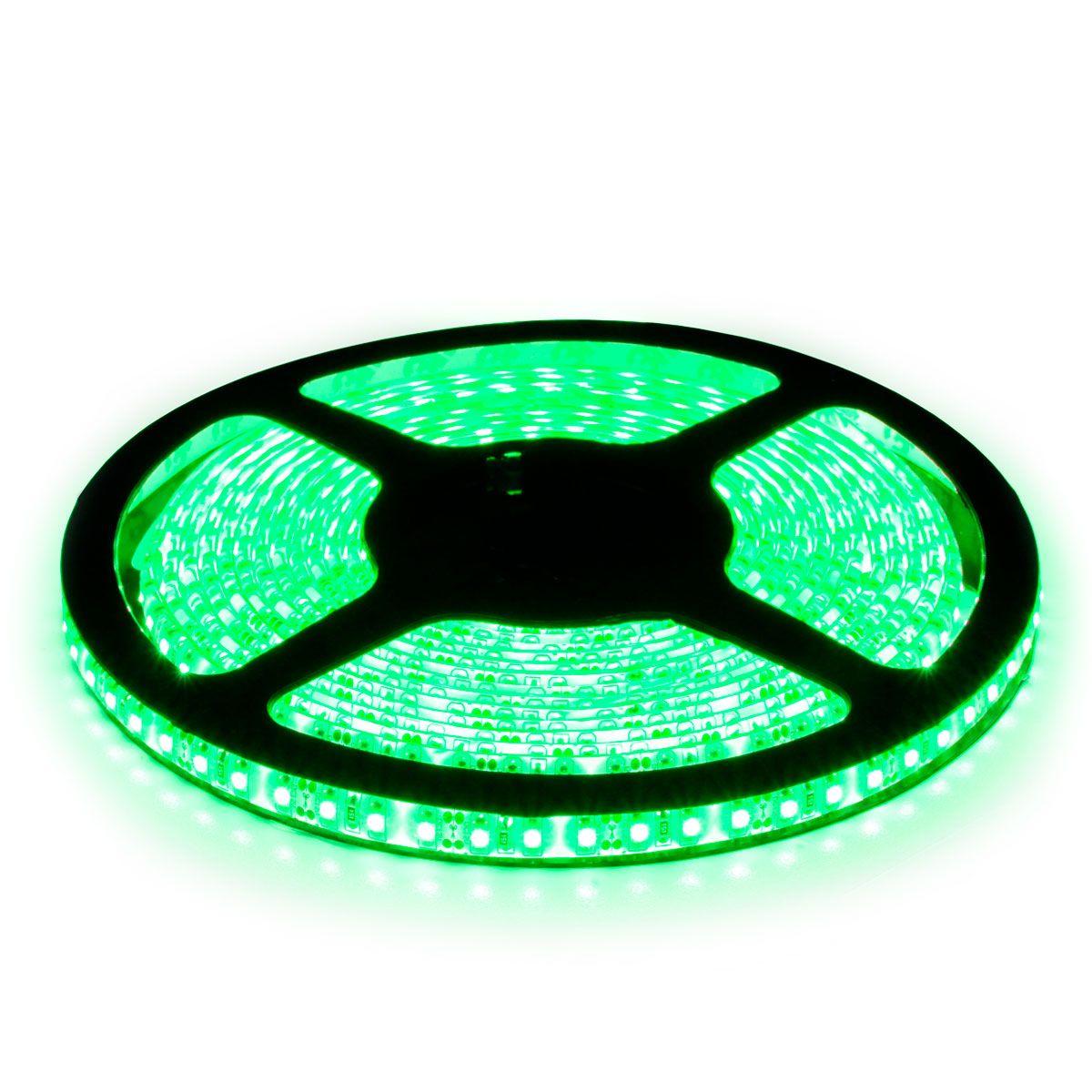 Світлодіодна стрічка B-LED 3528-120 G IP65 зелений, герметична, 1м µ