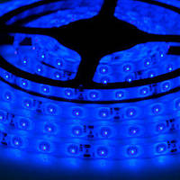 Світлодіодна стрічка OEM ST-12-2835-60-B-65 синя, герметична, 1м µ, фото 2