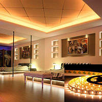 Світлодіодна стрічка OEM ST-12-5630-60-WW-20-V2 тепла біла, негерметична, 1м µ, фото 3