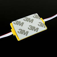 Світлодіодний додаток BRT COB 2.4W круглий YELLOW, 12В, IP65 жовтий µ, фото 3