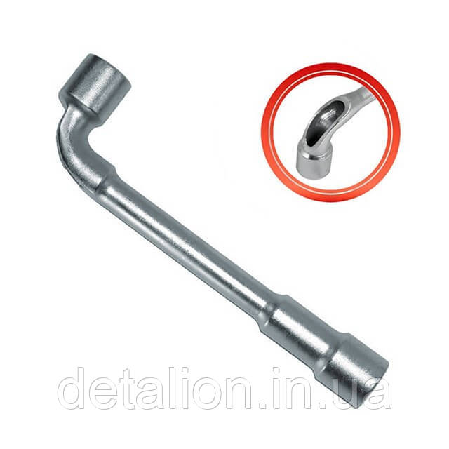 Ключ торцевий з отвором L-подібний 12 мм INTERTOOL HT-1612, фото 1