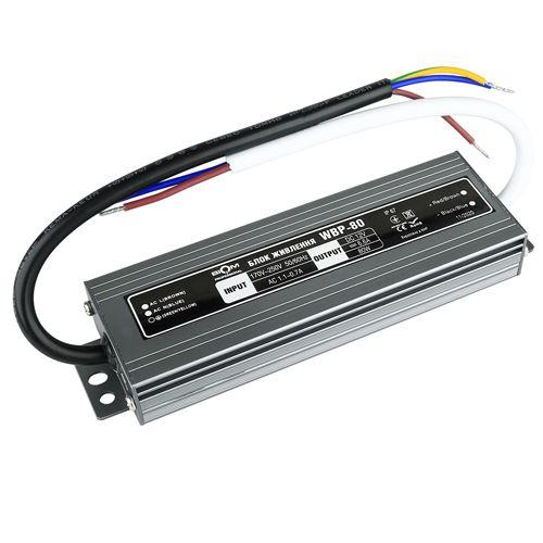 Блок живлення BIOM Professional DC12 80W WBP-80-12 6,6А герметичний µ