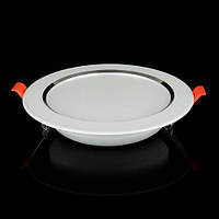 Світильник світлодіодний Biom DF-12W 12Вт білий круглий 5000K µ, фото 2