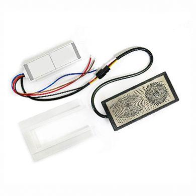 Сенсорний вимикач для дзеркала LB-05-ВТ,1x Disamic, 2 клавіші, 1*65W, bluetooth, dimmer, DC12-24V µ, фото 1