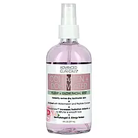 Advanced Clinicals, Collagen + Rosewater,  Pump + Glow Facial Mist, 8 fl oz (237 ml)