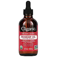 Cliganic, 100% Pure & Natural, Rosehip Oil, 4 fl oz (120 ml)