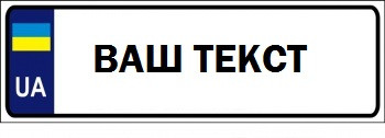 Власне номер на інвалідному візку