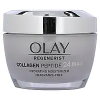 Olay, Regenerist, Collagen Peptide 24 Hydrating Moisturizer, Fragrance-Free, 1.7 oz (48 g)