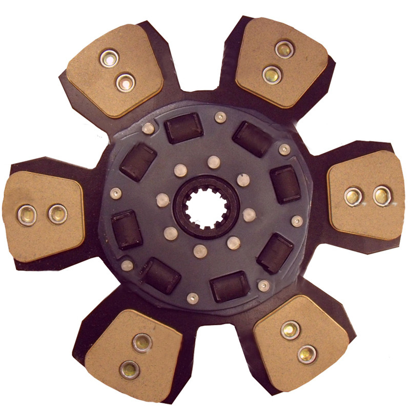 Диск зчеплення ведений МТЗ 80, 82 з керамічними накладками, каркас "шість пелюсток" (підвищ. ресу 80-1601130-А, фото 1