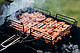 Мангал універсальний 3 в 1 Столики+Мангал+Гриль. Сталь 2мм. На 6 шампурів. - фото 4 - id-p1655039355
