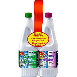Рідина Thetford Duopack CampaGreen/Campa Rinse Plus