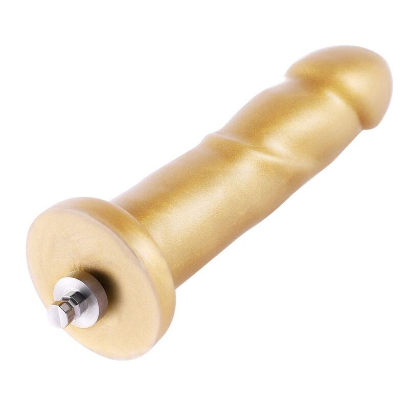 Hismith 6.8" Golden Silicone Dildo