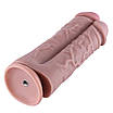 Hismith 8.5” Two Cocks One Hole Silicone Dildo, фото 5