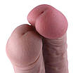 Hismith 8.5” Two Cocks One Hole Silicone Dildo, фото 6