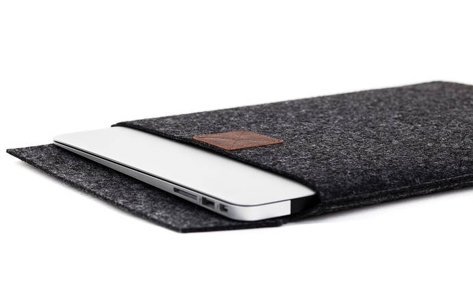 Чохол для ноутбука Felt Gmakin Macbook Pro 15 Black (GM17-15), фото 3