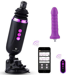 Міні секс-машина Hismith Mini Capsule Sex-Machine with Strong Suction Cup, потужна, перезаряджувана
