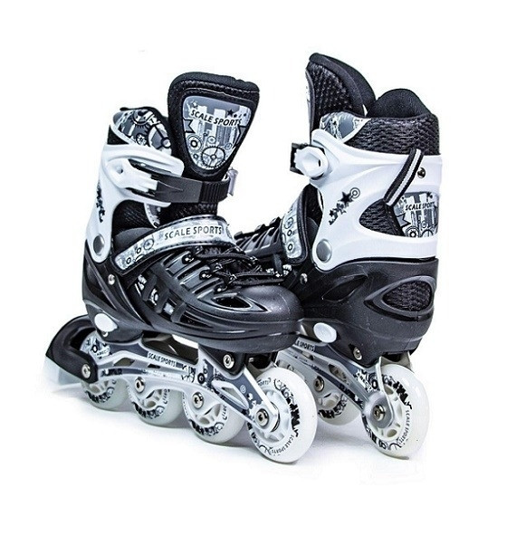 Дитячі розсувні ролики Scale Sports LF 905 Чорний (розмір 38-41)