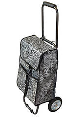 Господарська сумка - візок із залізними колесами та суцільнометалевим каркасом