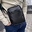Чоловіча сумка барсетка середнього розміру екошкіра Casual Mini, фото 6