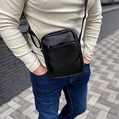 Чоловіча сумка барсетка середнього розміру екошкіра Casual Mini