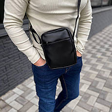 Чоловіча сумка барсетка середнього розміру екошкіра Casual Mini, фото 5