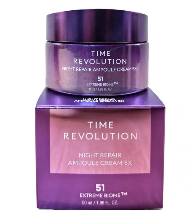 MISSHA — Інтенсивно регенерувальний нічний крем — Time Revolution Night Repair Ampoule Cream 5X — 50ml