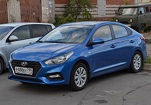 Амортизатори передні Hyundai Accent від 2017г. з двигунами 1.4 1.6, Стійка передня Hyundai Accent 5, фото 4