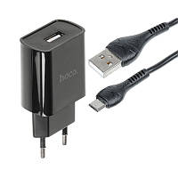 СЗУ Hoco DC20A (1USB/2.1A) + MicroUSB