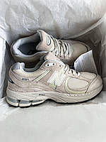 Світлі кросівки жіночі Нью Беленс 2002R. Модні жіночі кроси New Balance 2002R., фото 5