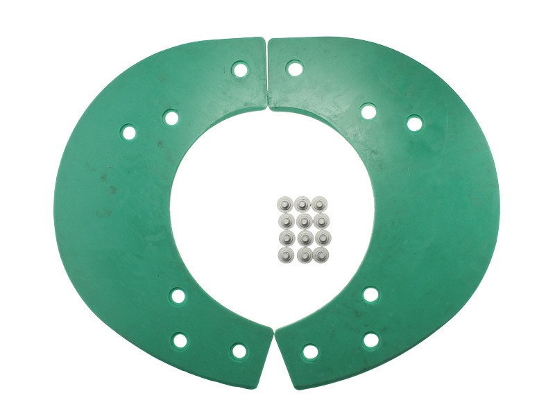 Антифрикційні пластини з кріпленням з кріпленням JSK 37 CW SK 3106-003