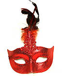 Прокат карнавальних масок із комбінованих матеріалів, фото 3
